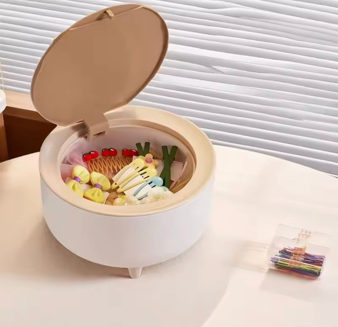 Nordic Press Desktop Trash Can, Creative Desktop Dust Bin, Bedroom Bedside Trash Can With Lid Nordic Press Desktop Trash Can, Creative Desktop Dust Bin, Bedroom Bedside Trash Can With Lid